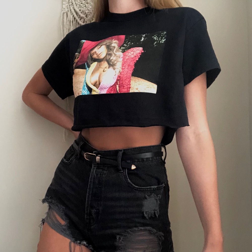 Beyoncé crop top tshirt